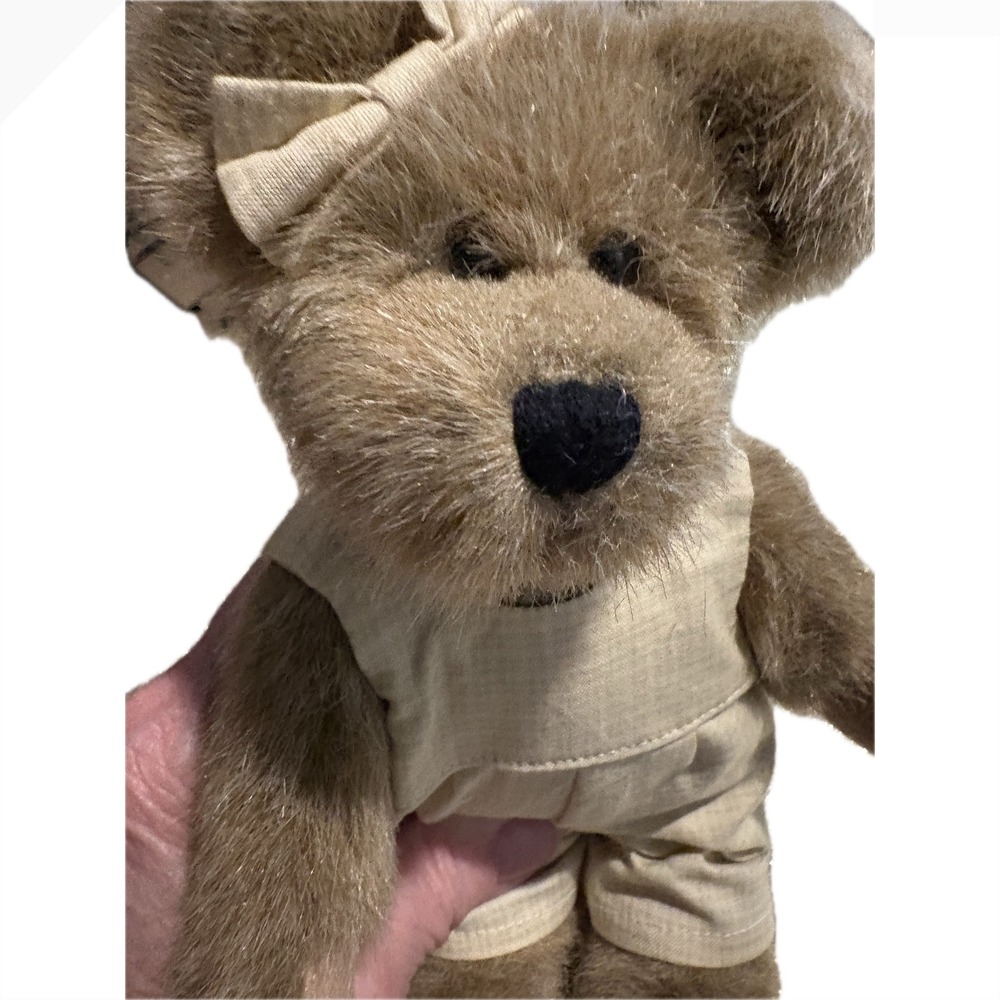 Vintage Boyds Bears Archive‎ Collection Becca Teddy Bear Tan Jointed Plush